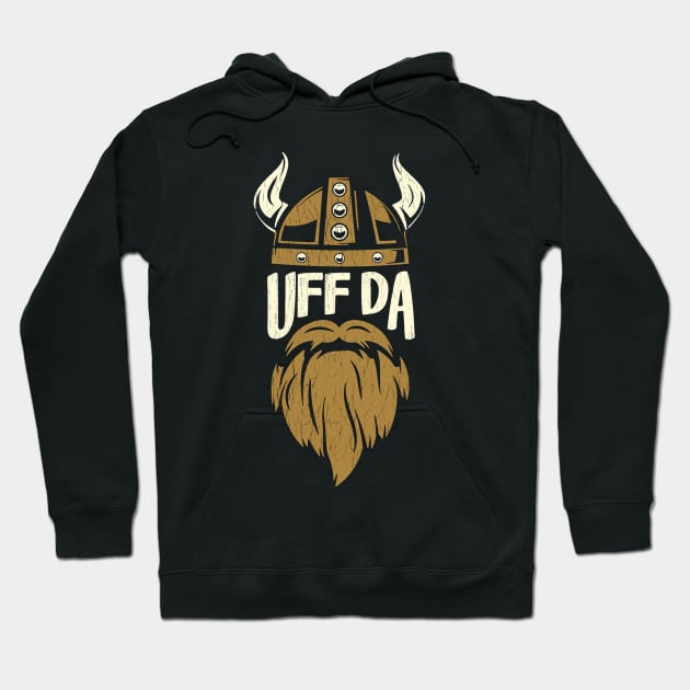 Uff Da Hoodie by jenicefarns